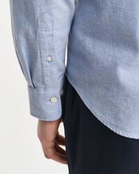 Chemise coupe regular en flanelle chinée