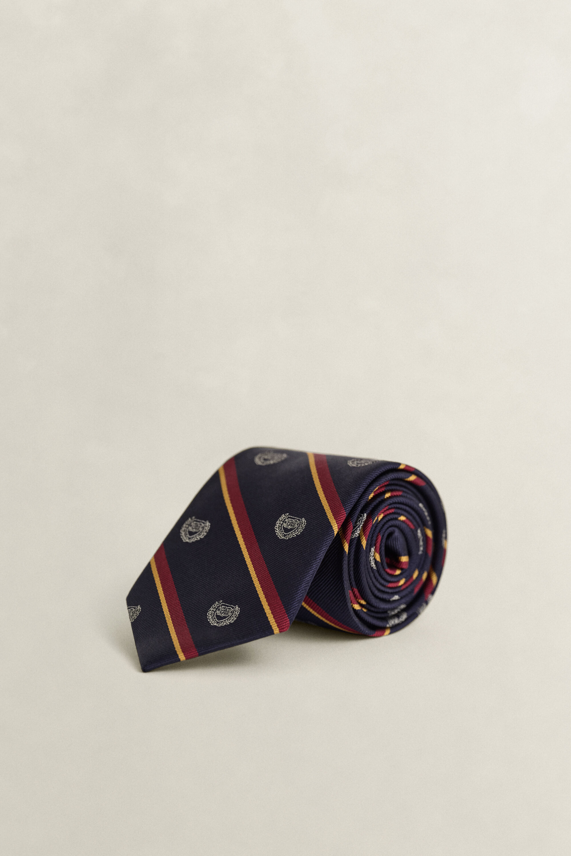 Cravate avec blason Gant x Yale