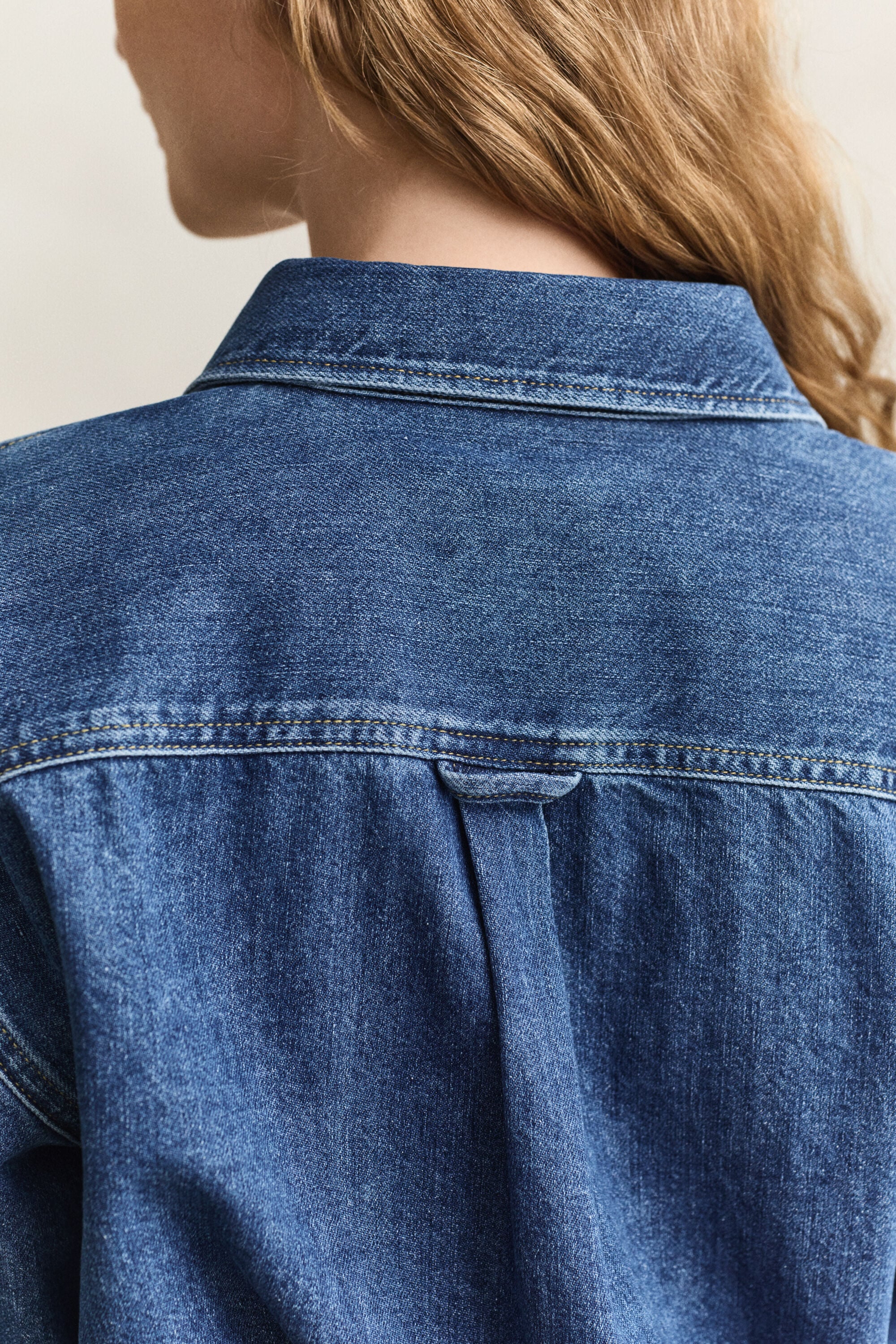 Chemise style ranger en denim
