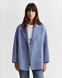 Caban surpiqué à la main