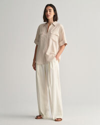 Chemise relaxed fit &agrave; manches courtes Pocket Detail