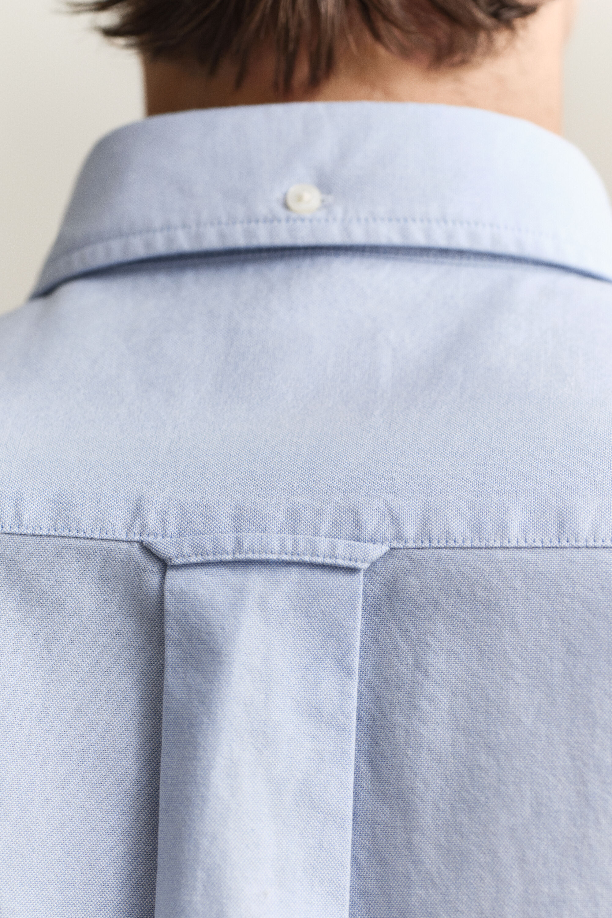 Chemise à manches courtes en coton Oxford classique