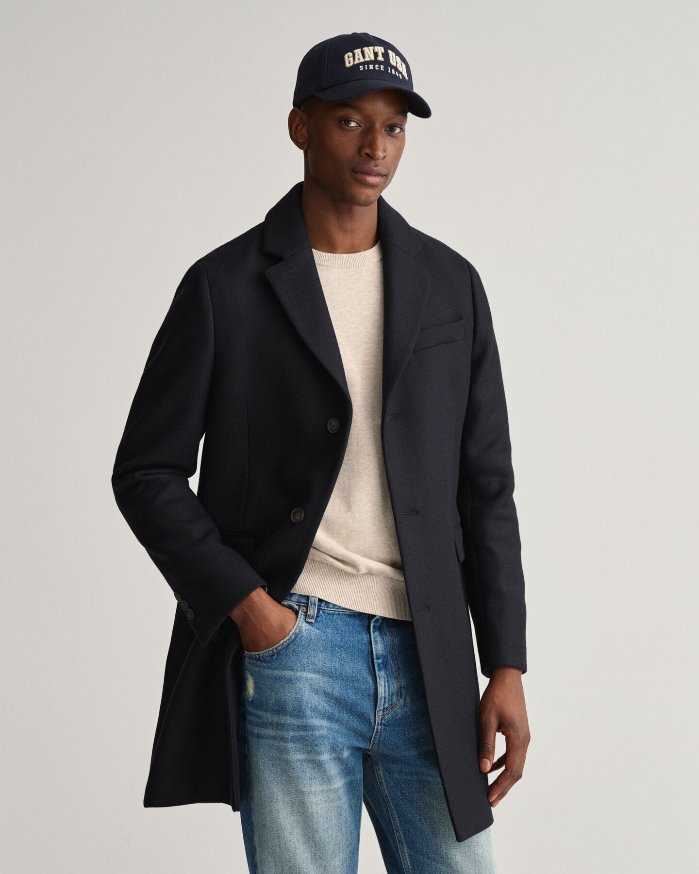 Manteau en laine Classic
