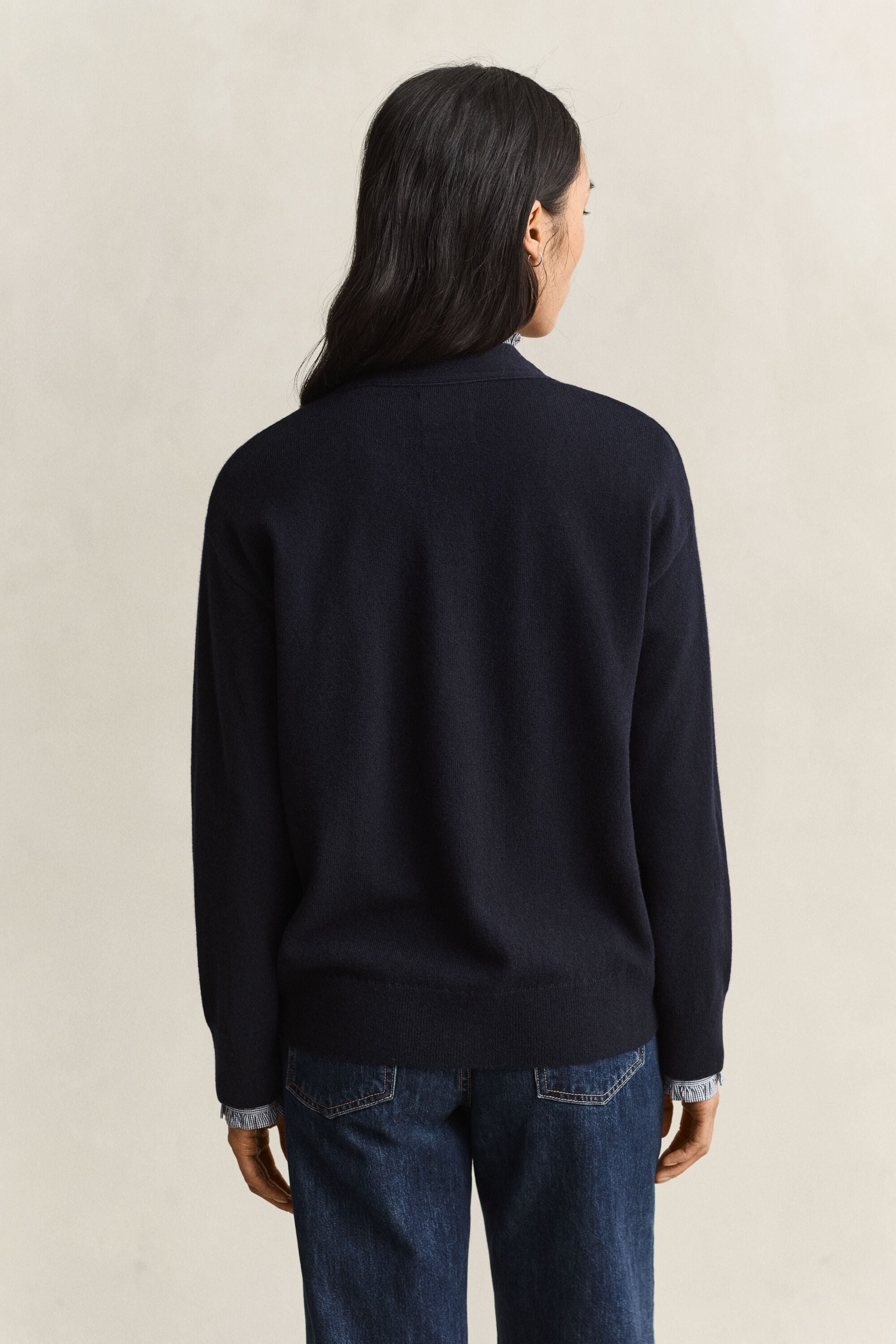 Cardigan en laine d'agneau ultrafine
