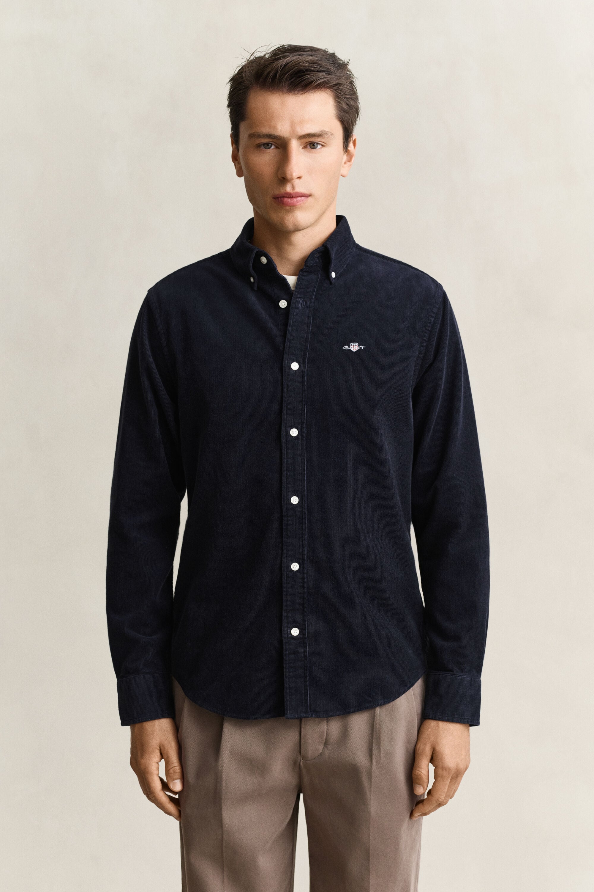 Chemise en velours côtelé