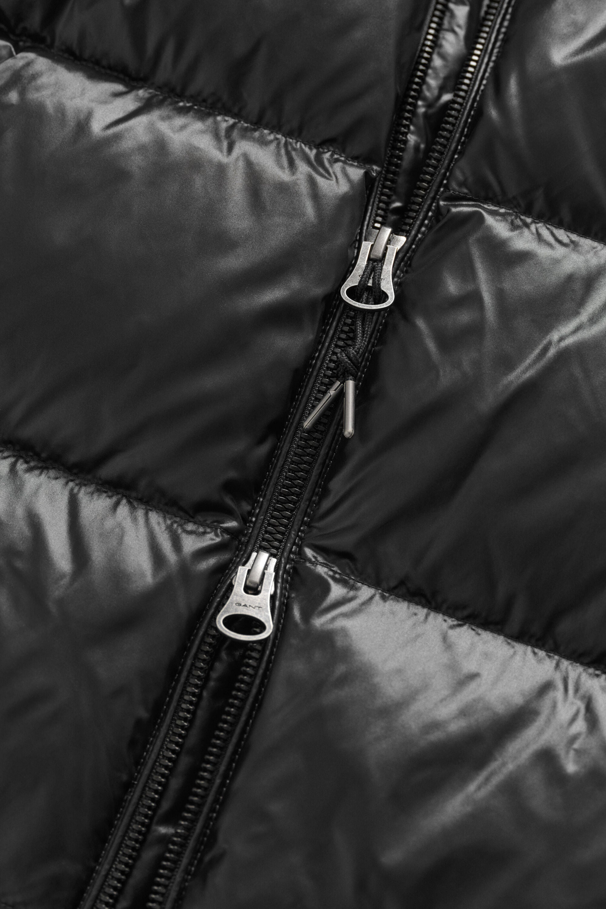 Doudoune en duvet brillante