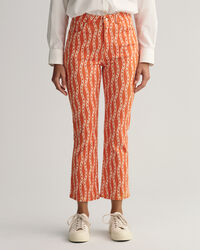 Jean court Chain Print