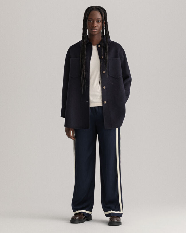 Veste-chemise cousue main