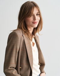 Veste regular fit Club Blazer à carreaux