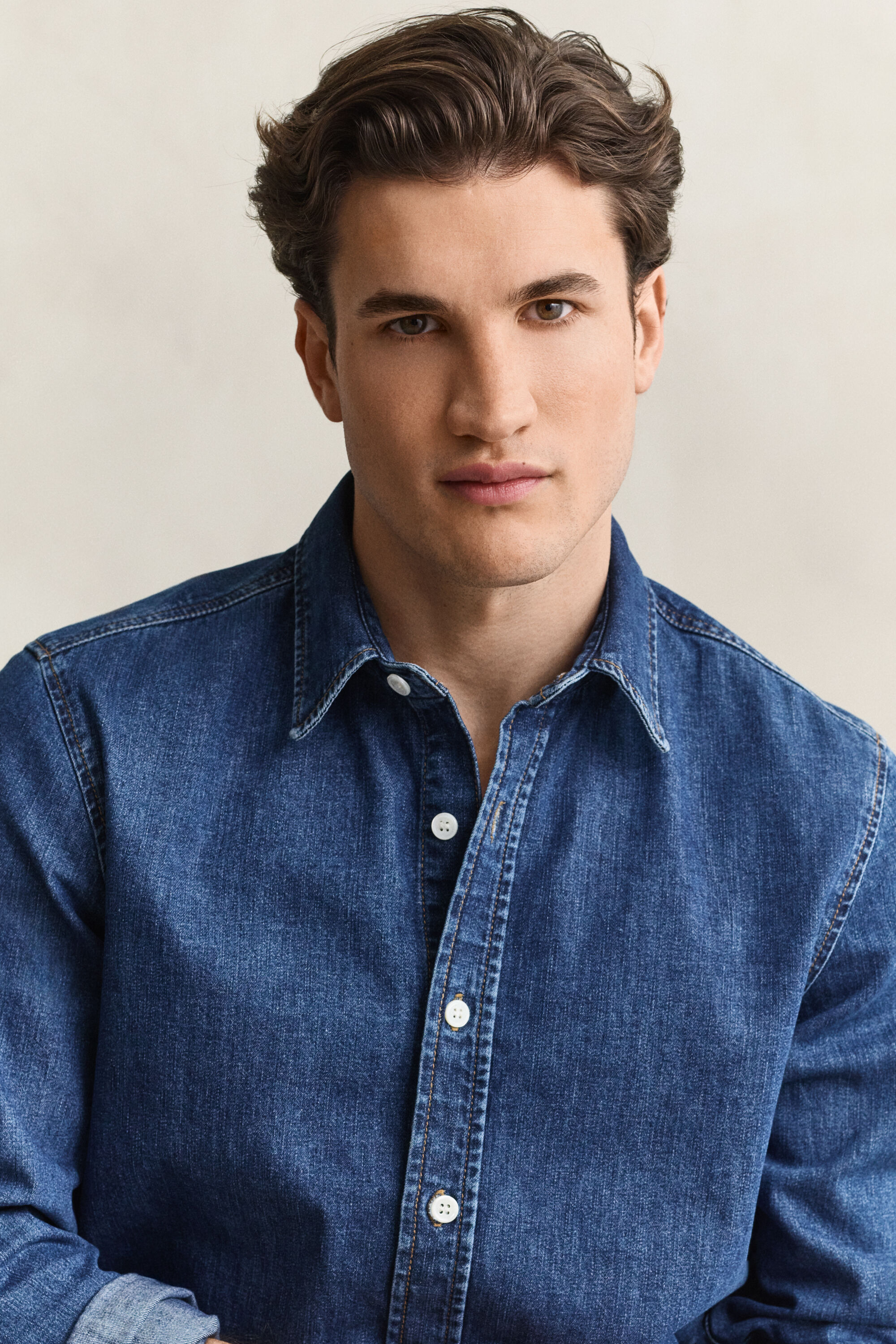 Chemise en denim