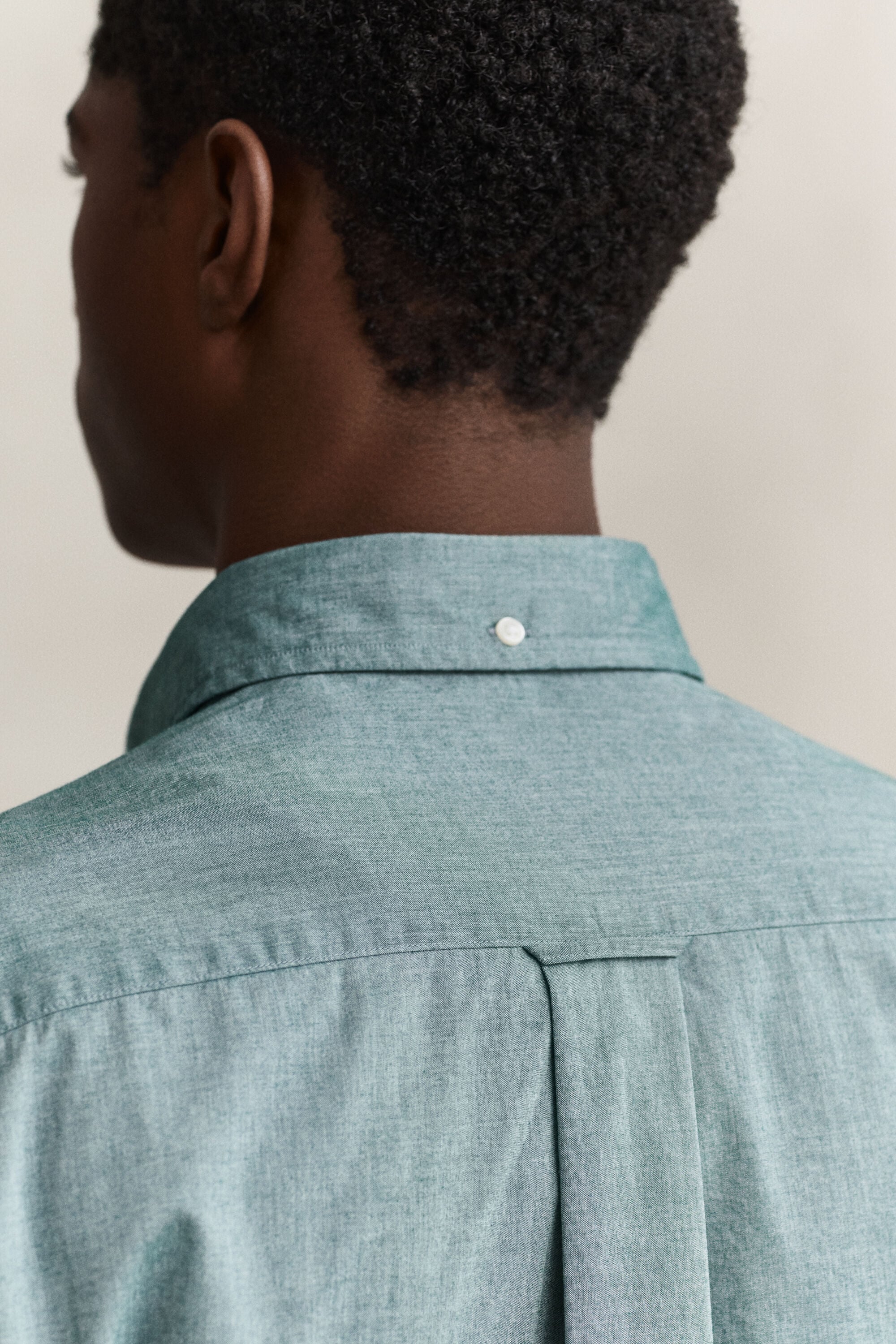 Chemise regular classique en popeline