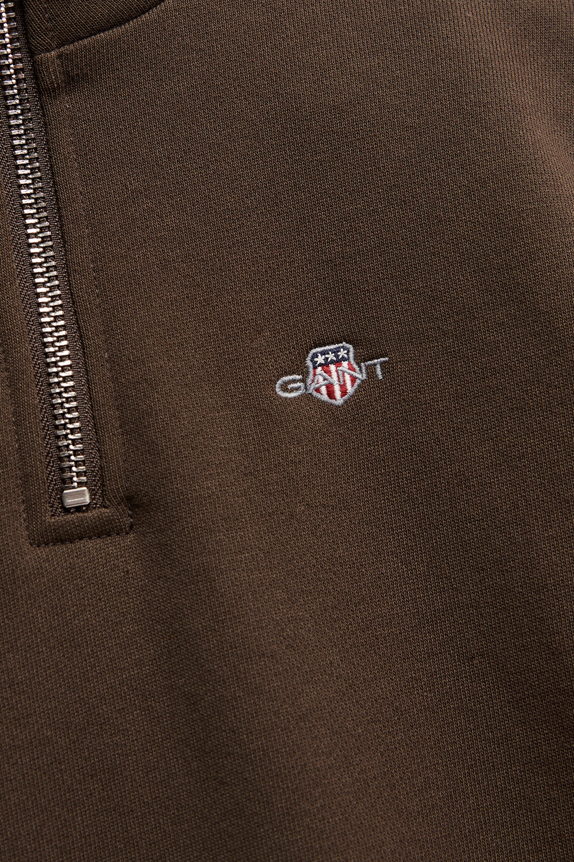 Sweat-shirt à demi-zip avec écusson Ado Garçon