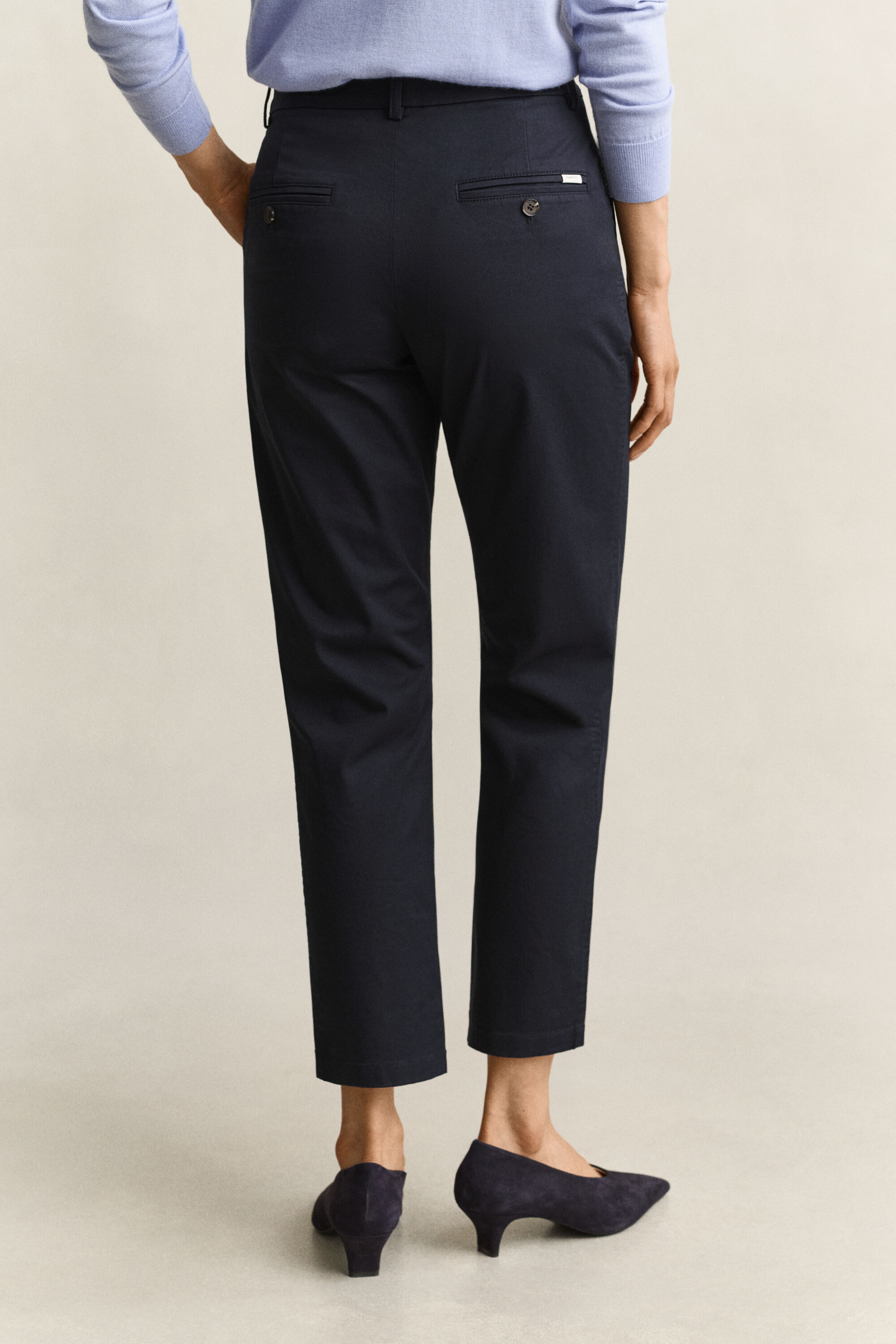 Pantalon chino slim classique