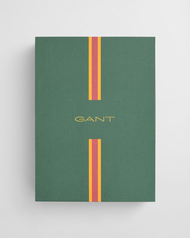 Coffret cadeau pyjama en satin à rayures