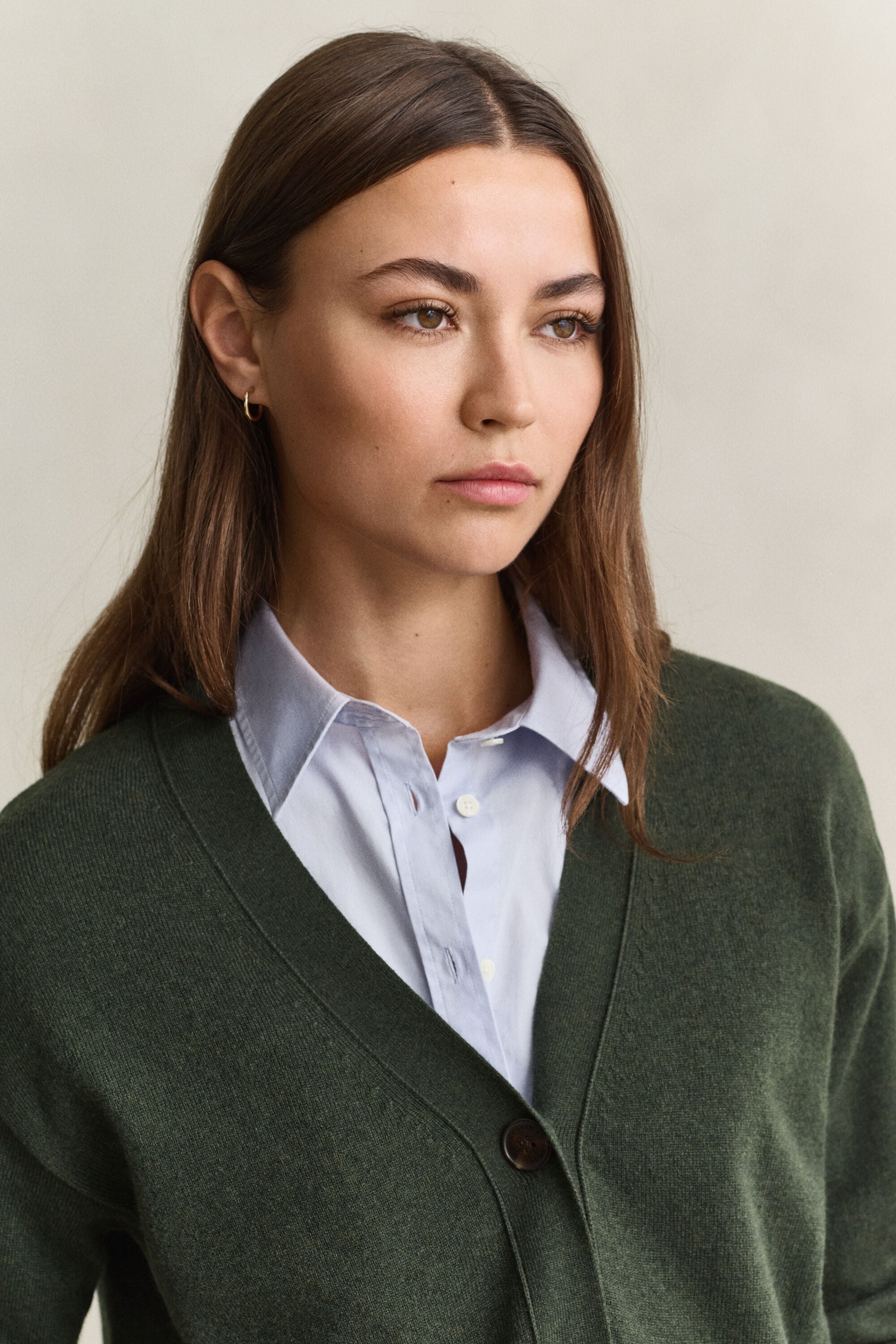 Cardigan en laine d'agneau ultrafine