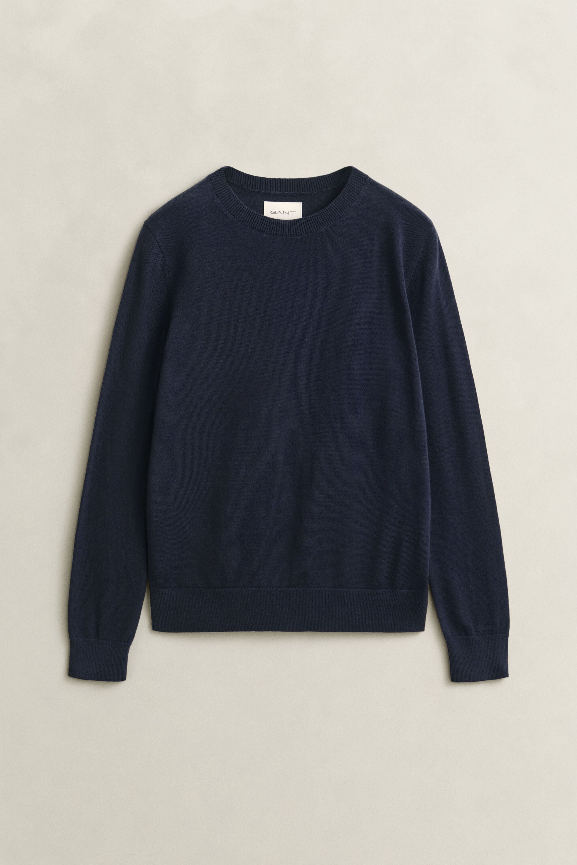Pull col rond en laine mérinos extrafine