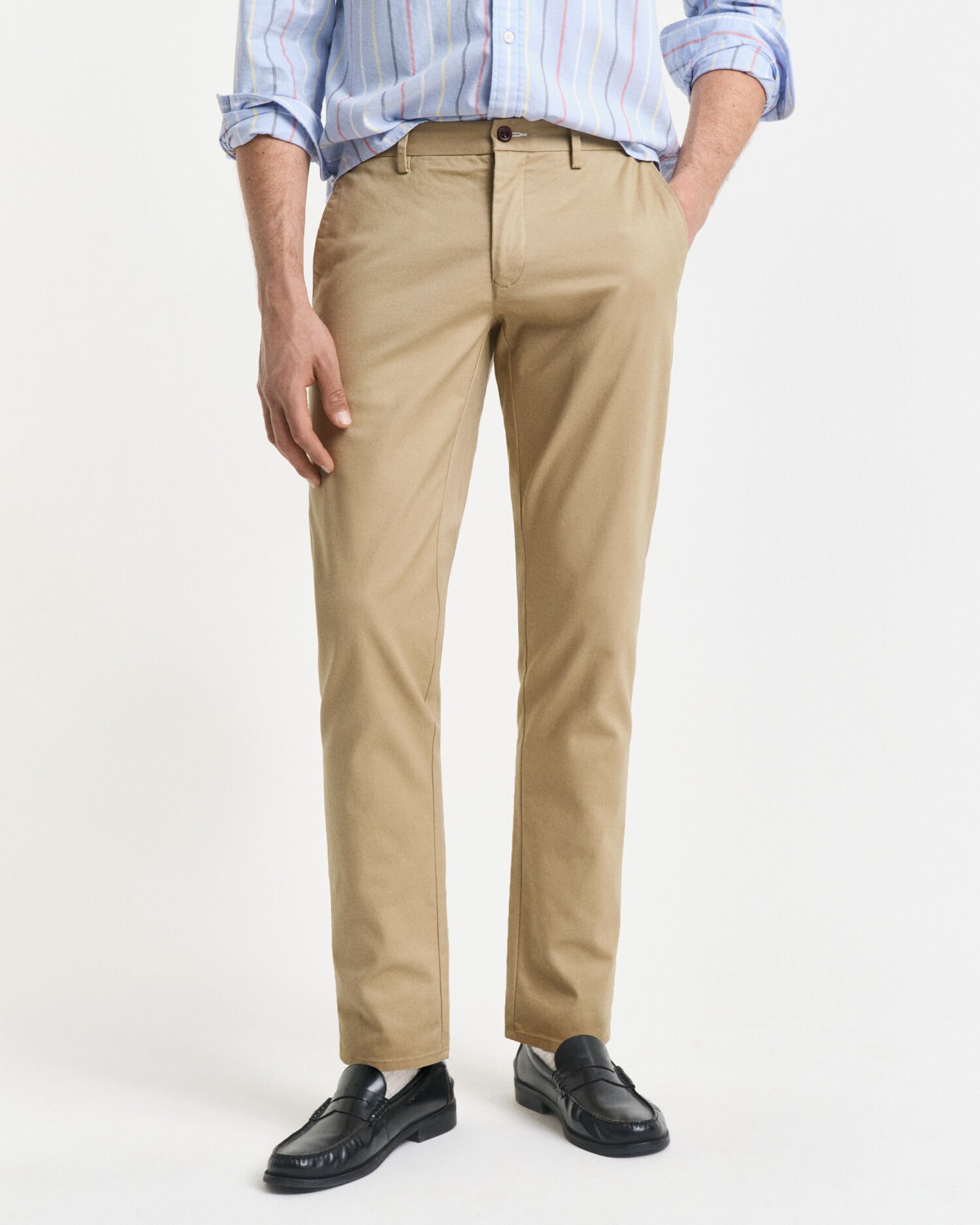Pantalon chino coupe slim