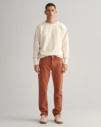 Jean color&eacute; regular fit Arley