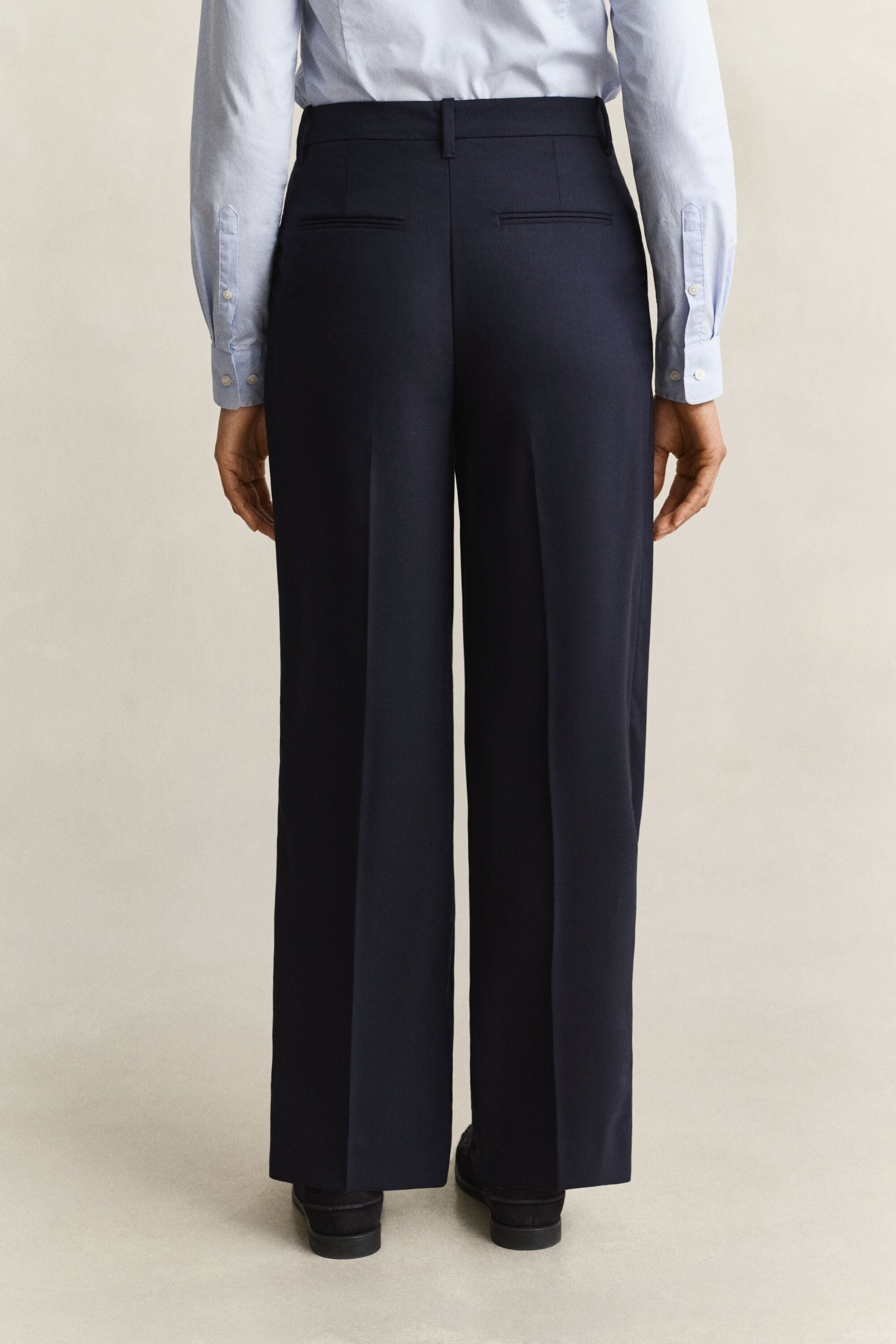 Pantalon habillé en laine
