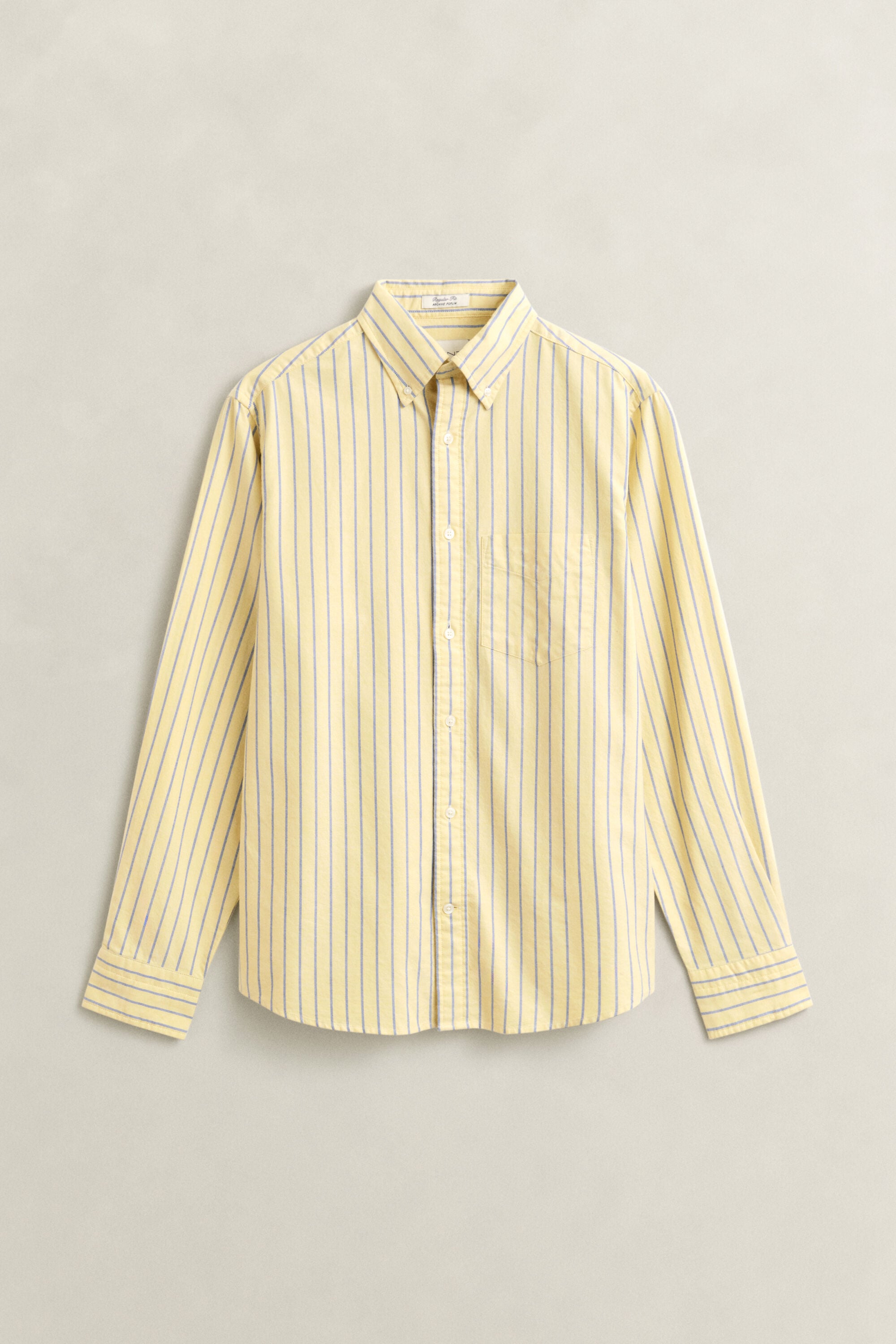Chemise en coton Oxford classique à rayures
