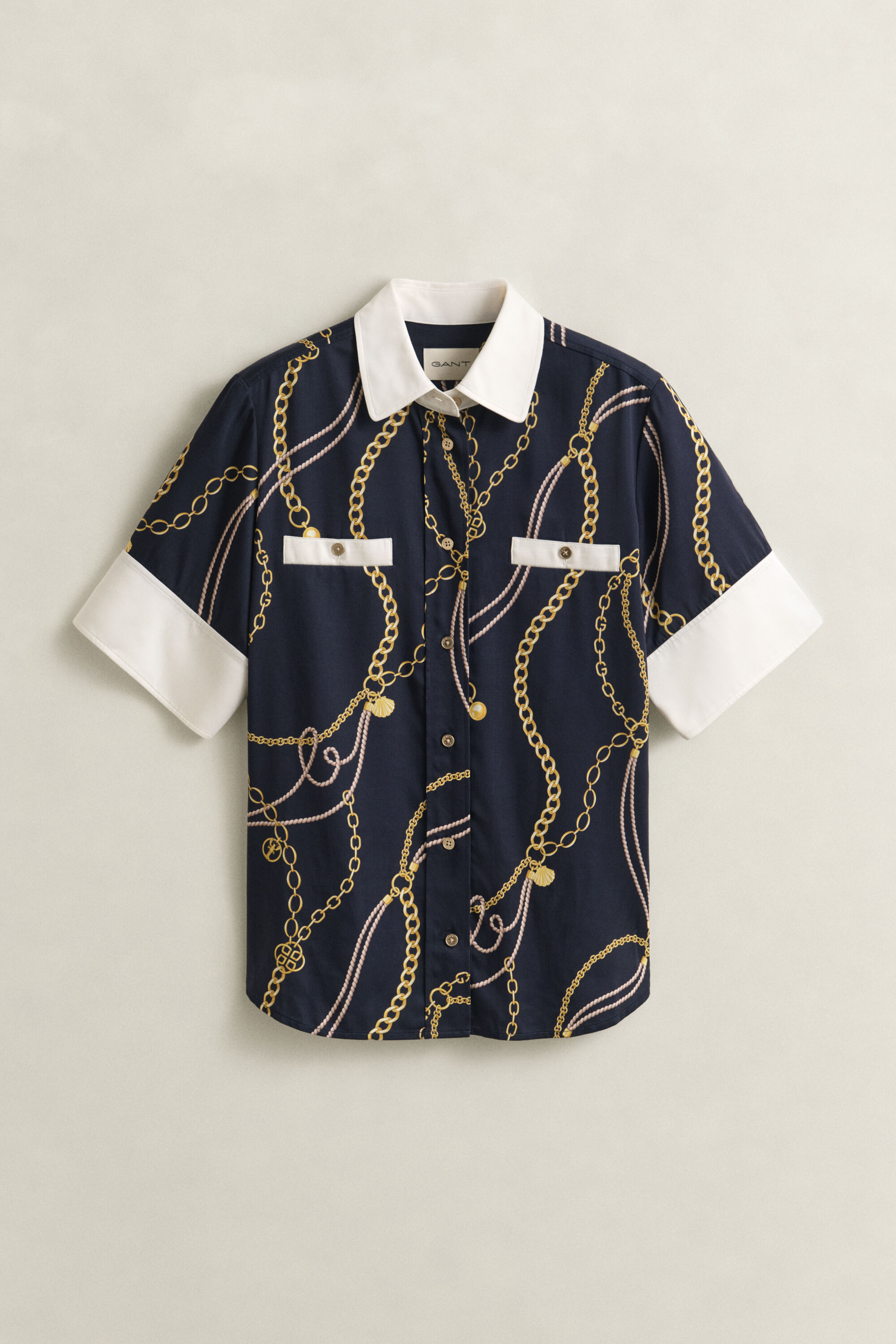 Chemisier de couleurs contrastées