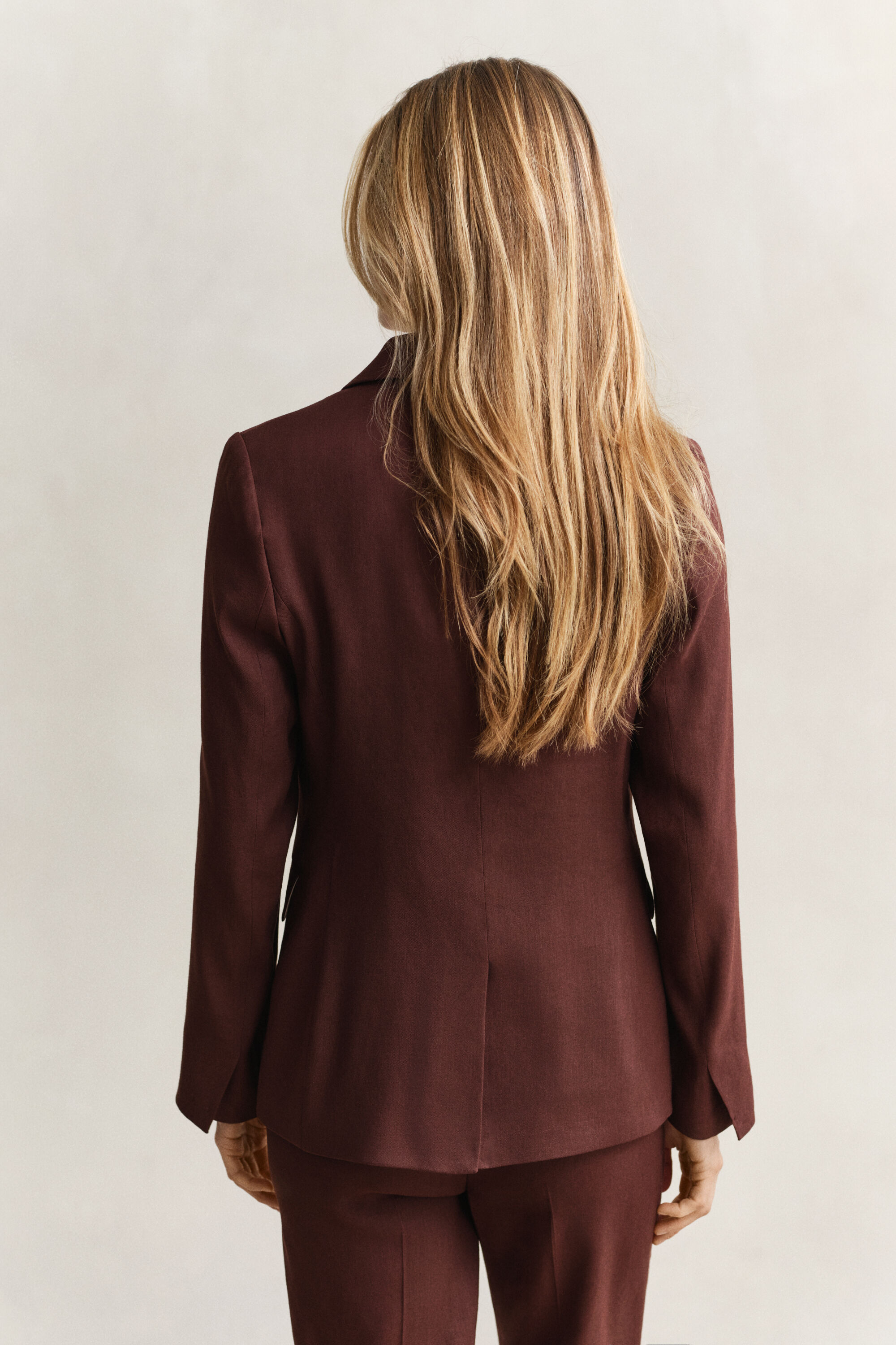 Veste blazer en lin stretch