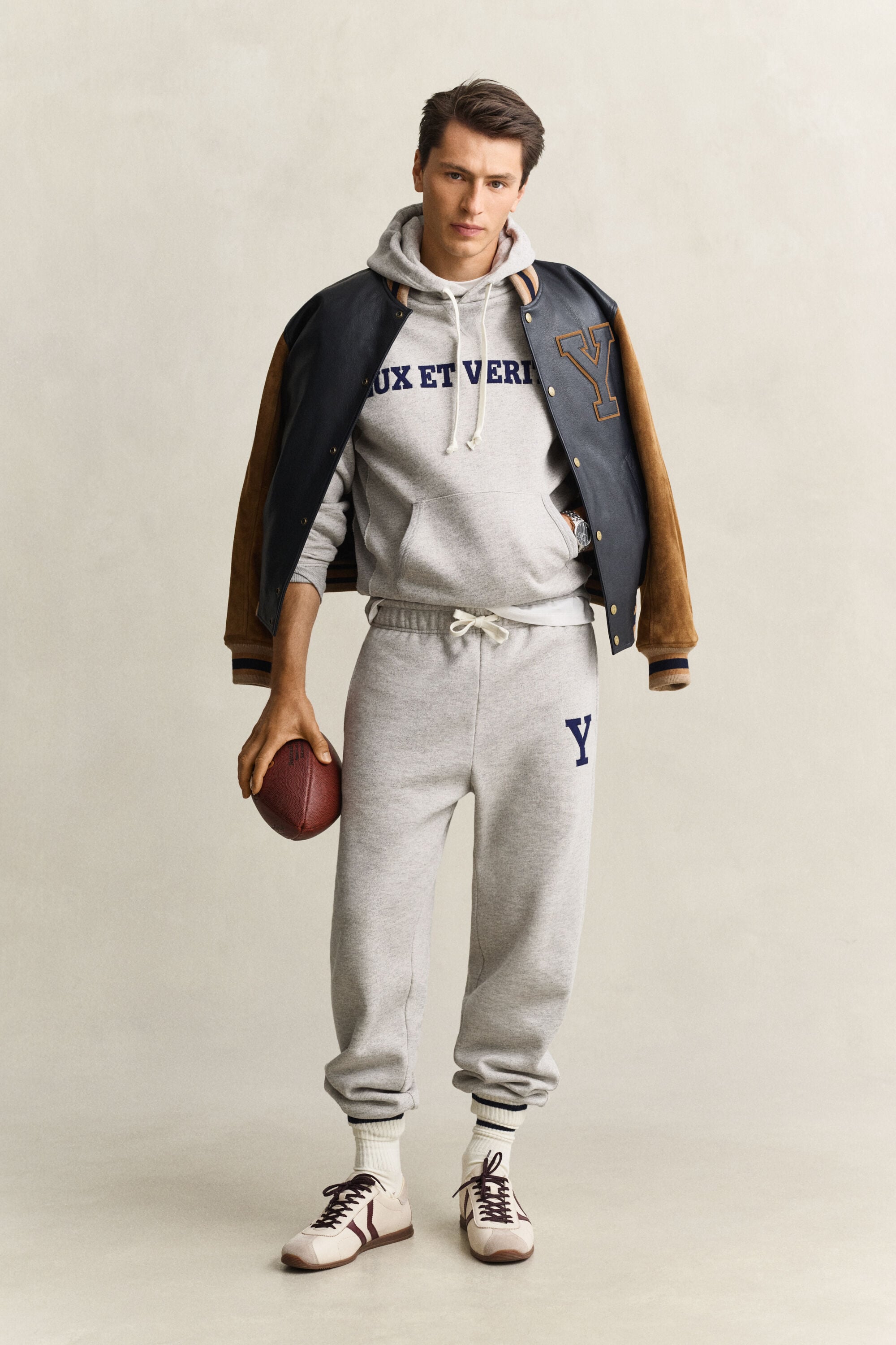 Sweat à capuche Gant x Yale