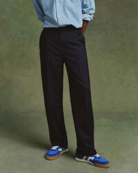 Pantalon de costume coupe d&eacute;contract&eacute;e &agrave; rayures tennis