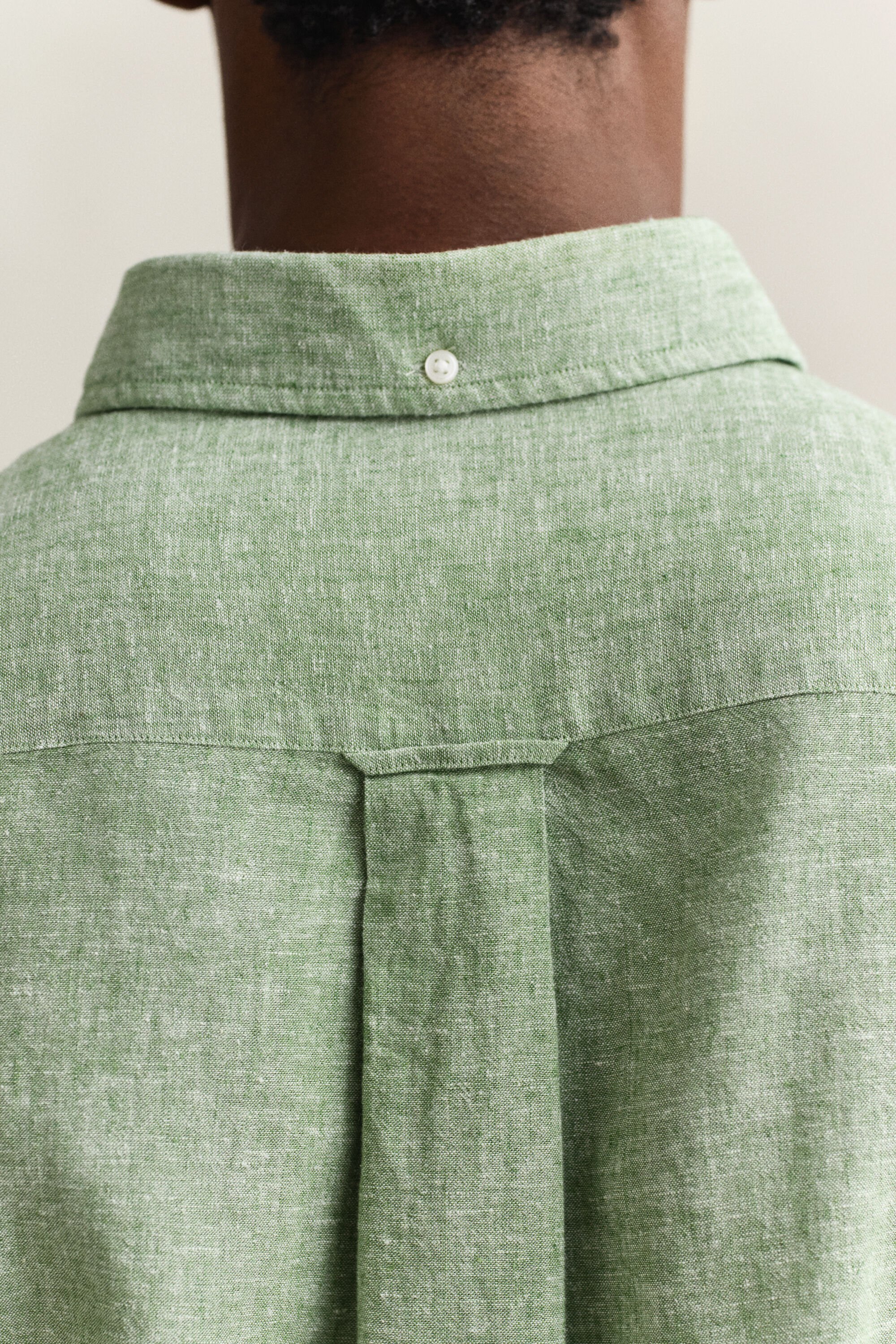 Chemise en lin mélangé