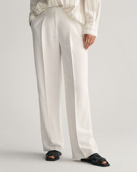 Pantalon relaxed fit plissé