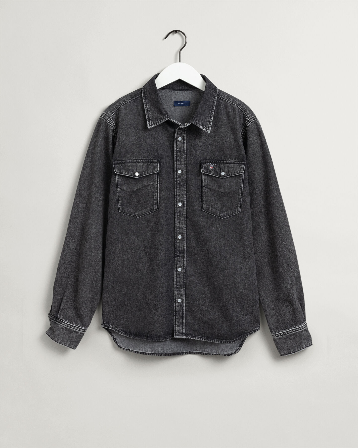 Chemise ultra-ample en denim Teen Boys