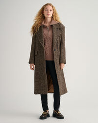 Pull à demi-zip avec torsades