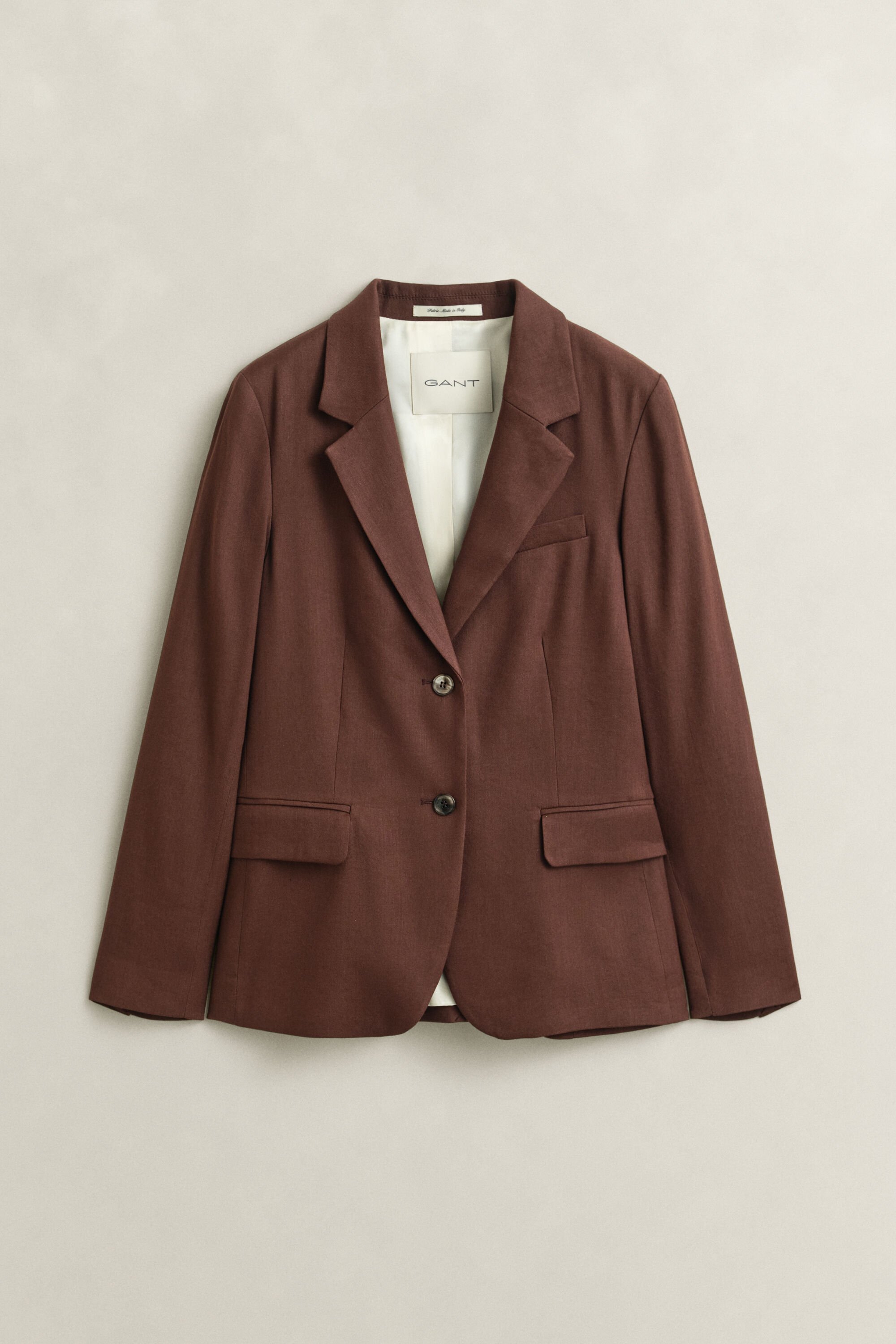 Veste blazer en lin stretch