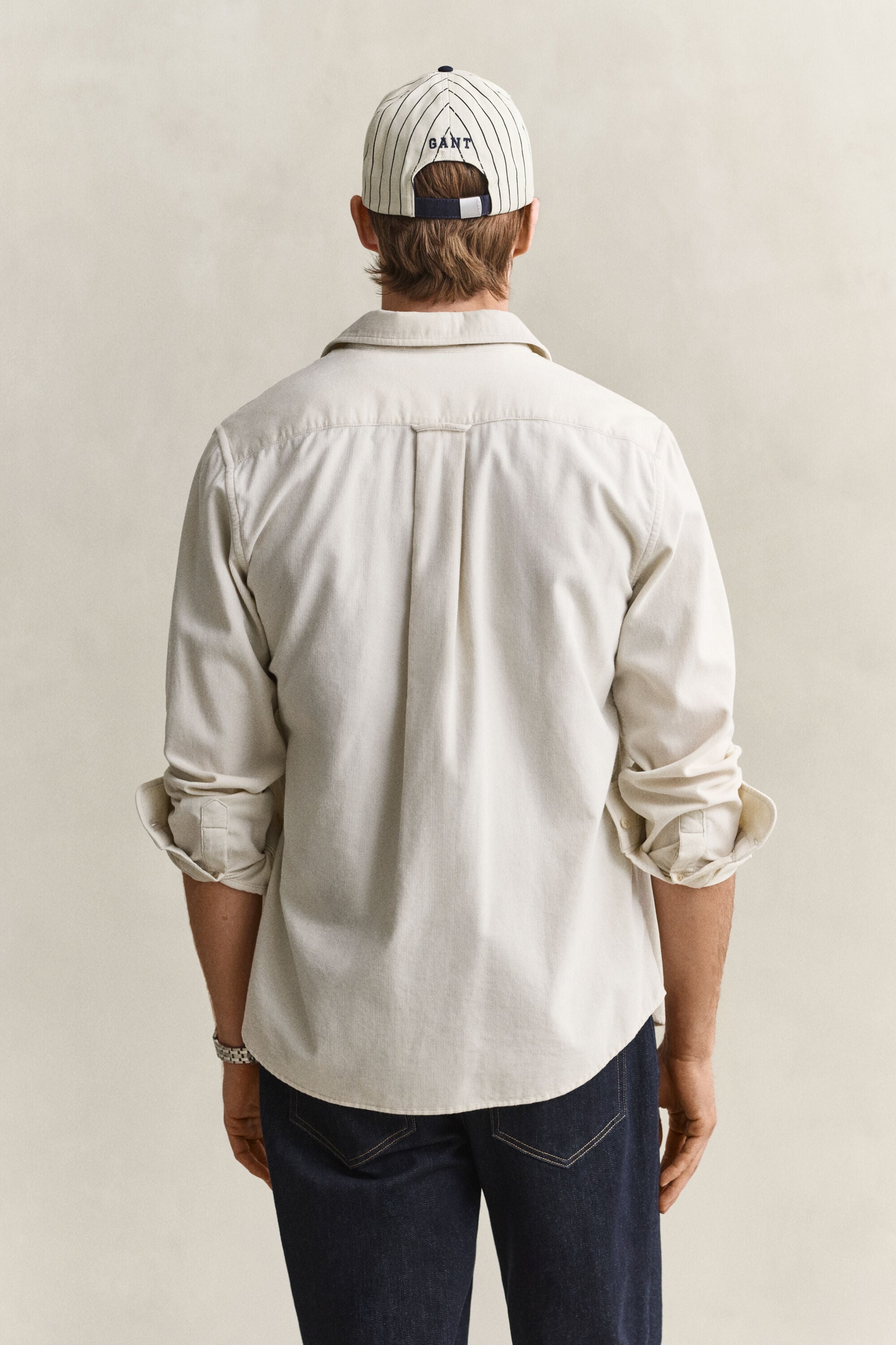Chemise en velours côtelé