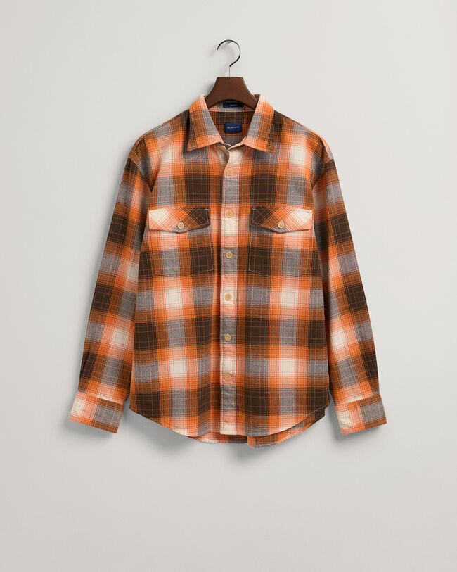 Chemise relaxed fit &agrave; carreaux Shadow