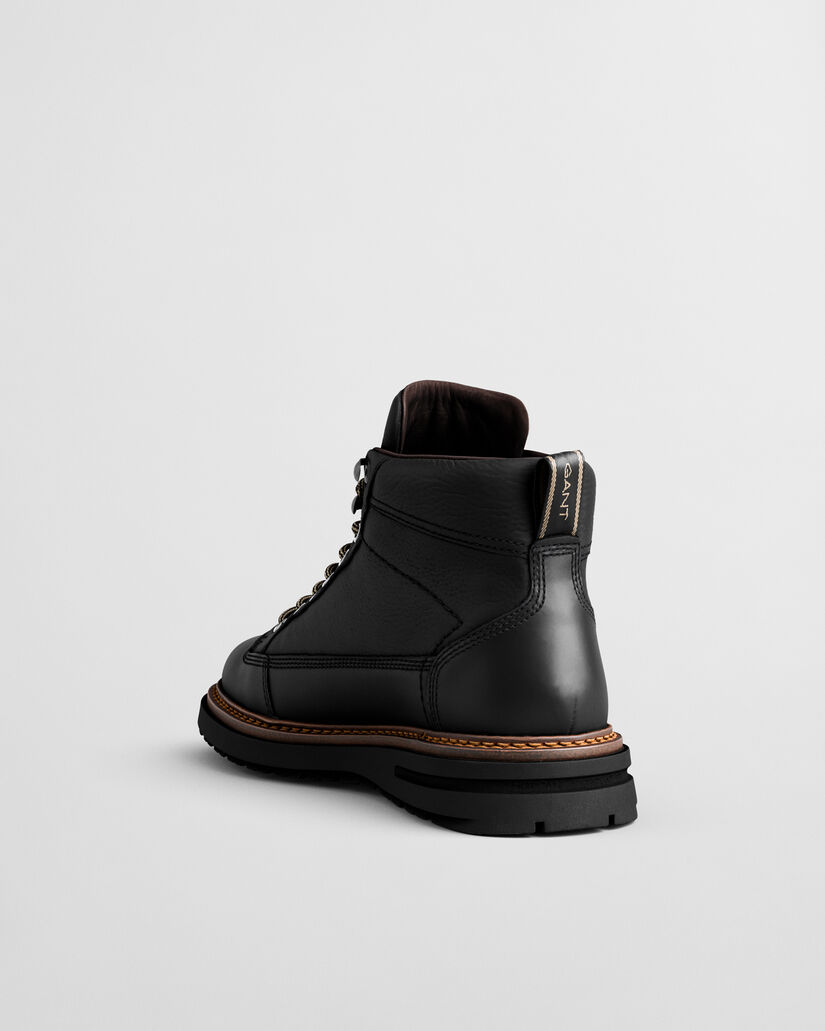 Bottines mi-hautes en cuir Hillprep