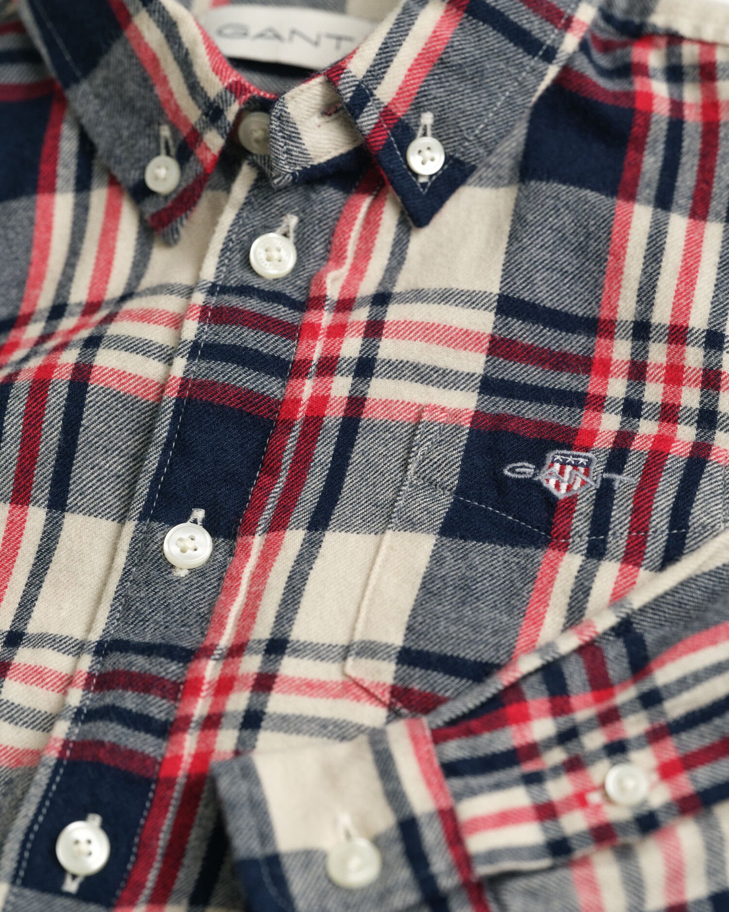 Chemise en flanelle à carreaux Enfant