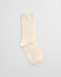 Chaussettes en maille torsadée