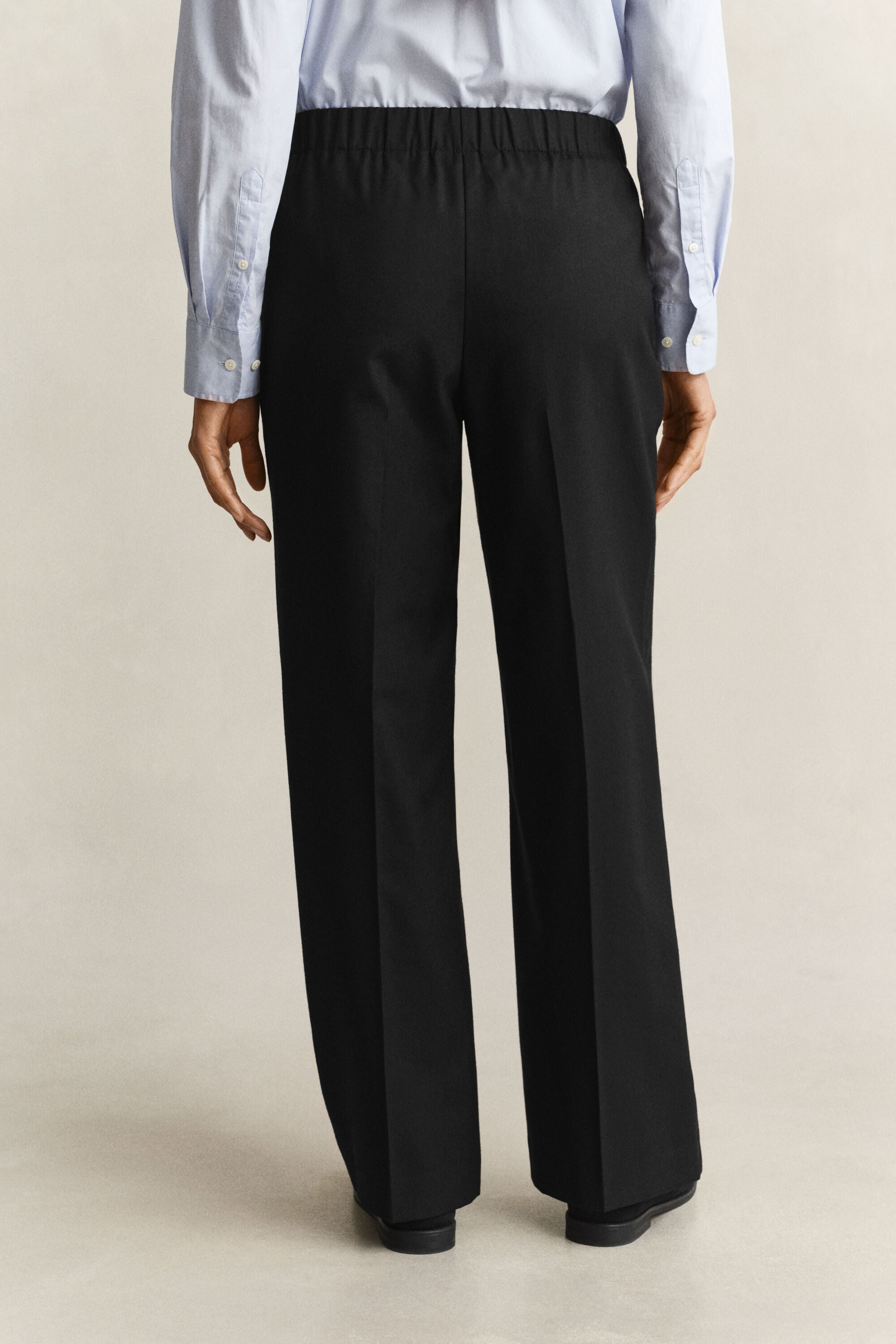 Pantalon en laine mélangée
