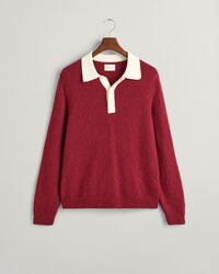 Rugger en coton et mohair