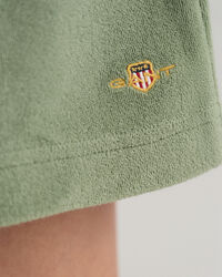 Short taille haute en tissu &eacute;ponge Teen Girls