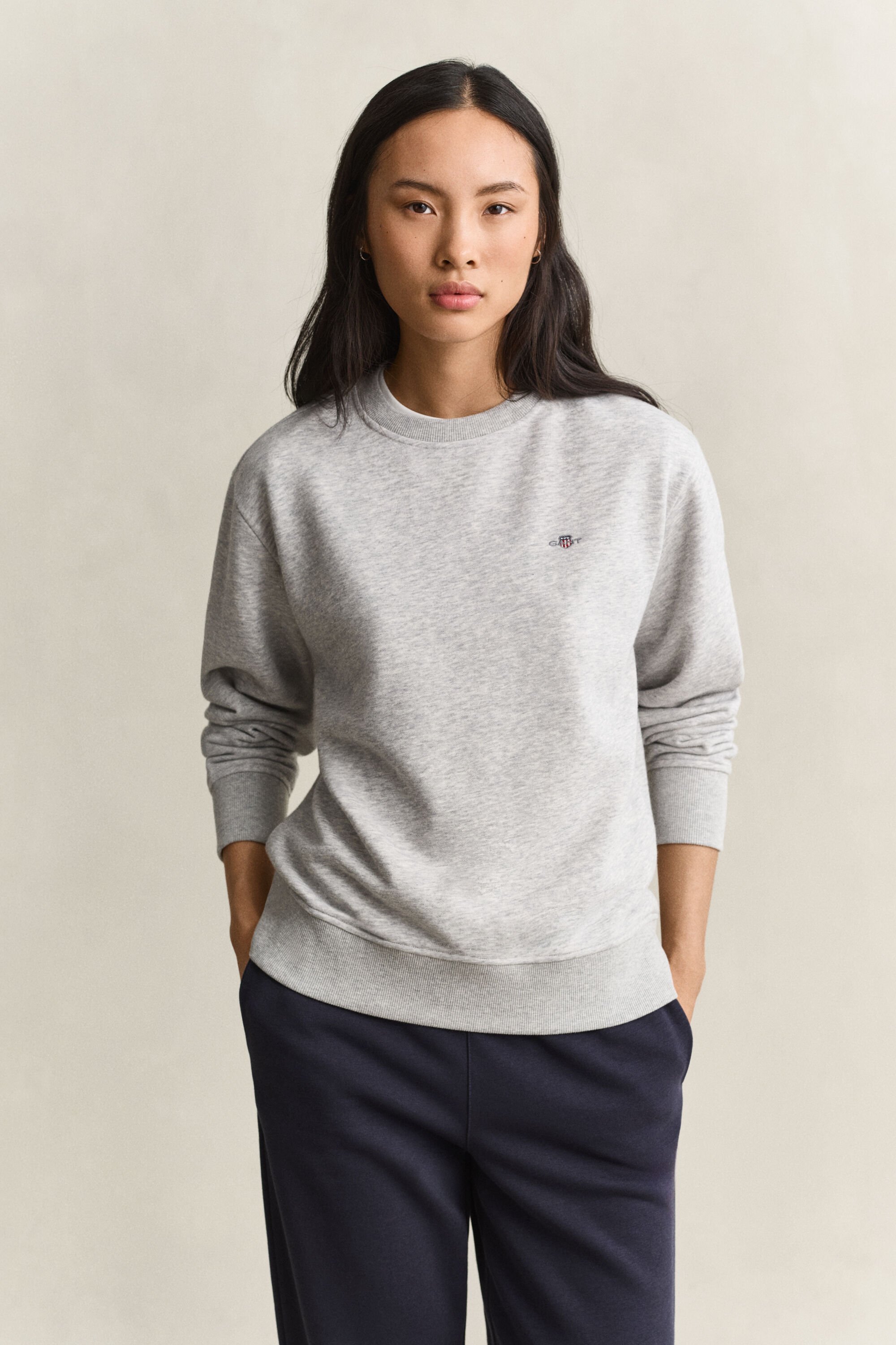 Sweat-shirt avec écusson