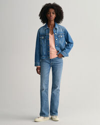 Pull col V en coton l&eacute;ger