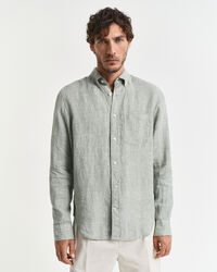 Chemise coupe regular en lin