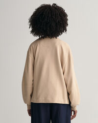 Sweat-shirt à manches volumineuses Logo