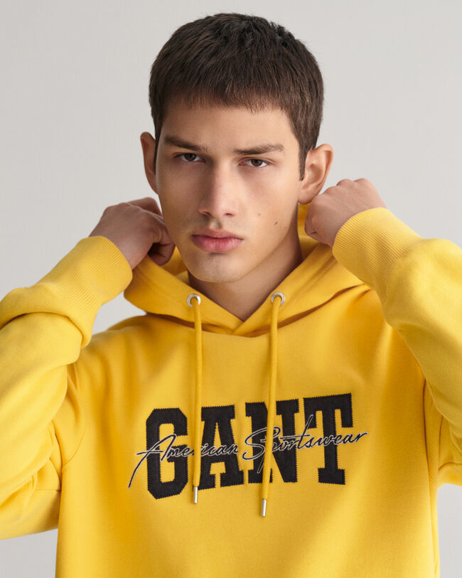 Sweat à capuche GANT Arch Script