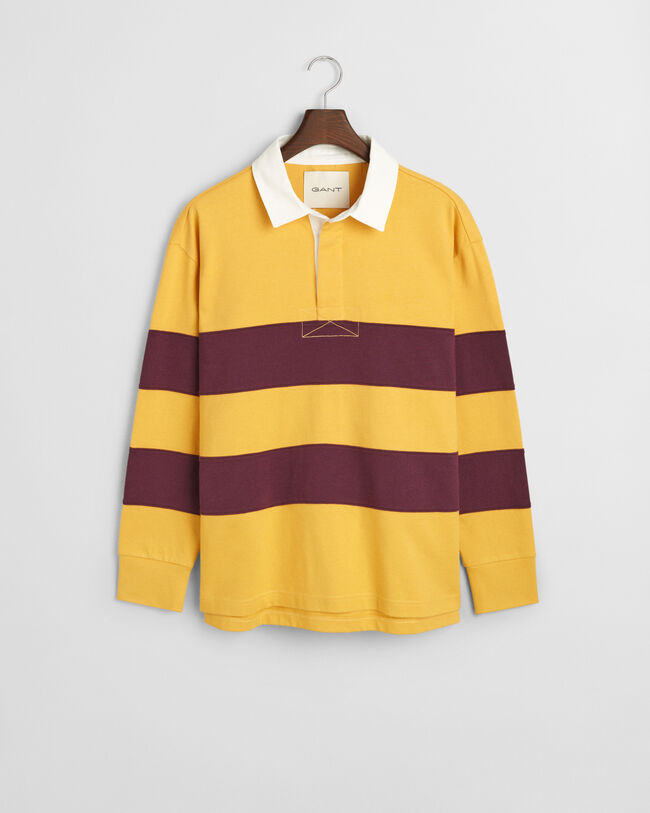 Polo Heavy Rugger &agrave; rayures en colour-block