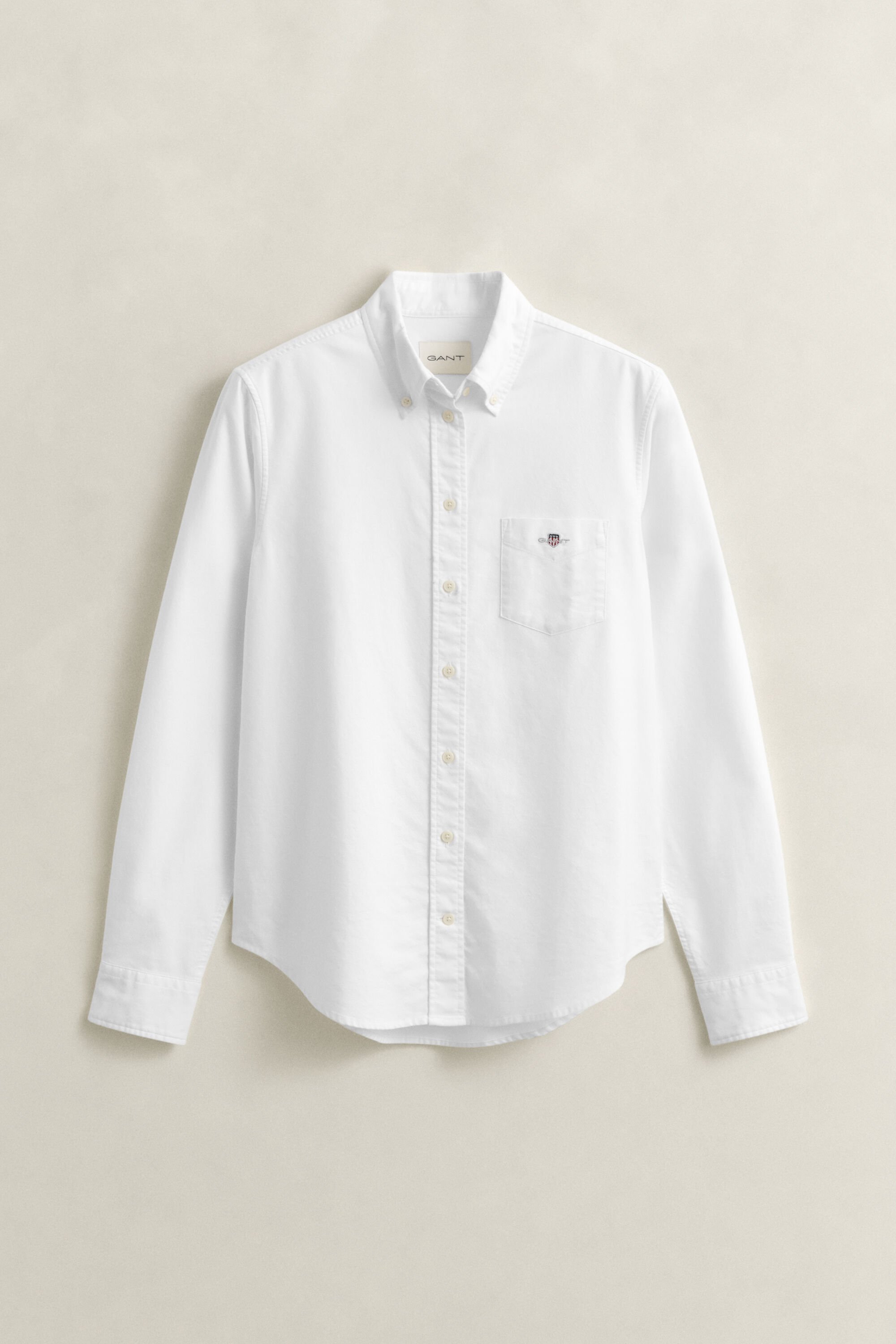 Chemise coupe regular en coton Oxford classique