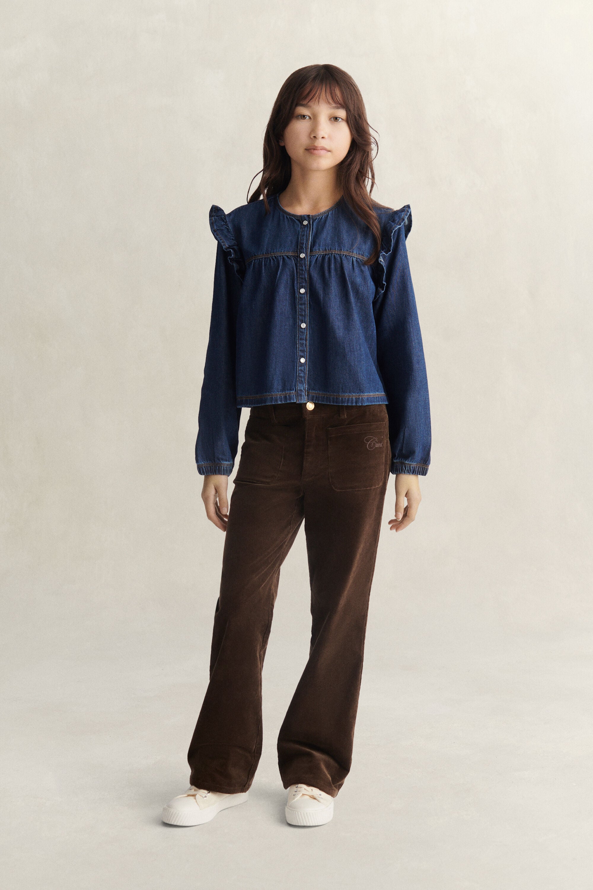 Chemise en denim Ado Fille