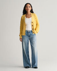 Cardigan en maille texturée